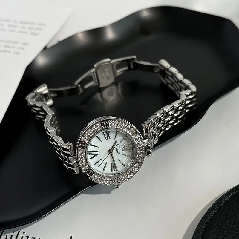 New retro light luxury elegant women's watch simple trend temperament automatic waterproof quartz women's watch birthday gift