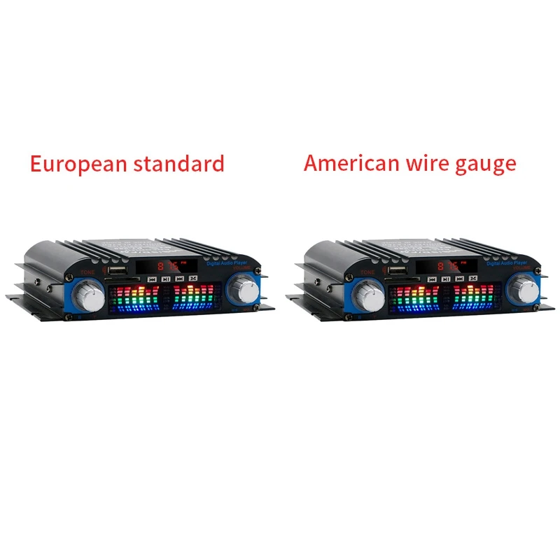 LDZS 12V Fever Hifi Audio Mini mały wzmacniacz o dużej mocy do domowego samochodu wzmacniacz Bluetooth (w zestawie adapter)