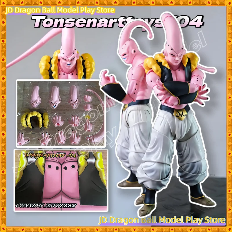 【En stock】Tonsenarttoys Dragon Ball S.H.Figuarts Shf Teen Malice Majin Buu Boo Kid Figura de acción de anime, modelo de juguete coleccionable