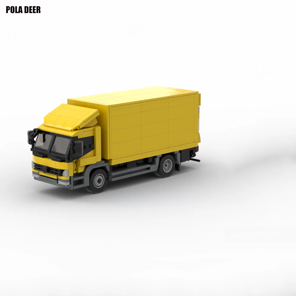 

Poladeer 783 Pcs Atego City Transport Truck Creative Design Assembly Building Blocks Puzzle Model Boy Toy Birthday Holiday Gift