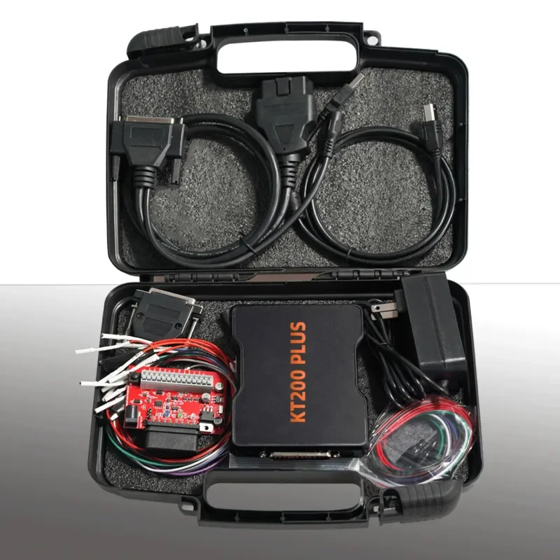 KT200 Plus ECU Programmer, Read /Write /Clone by OBD/Bench Mode, DTC off /Immo Off/ Map Support Protocols  with 1 Year Software