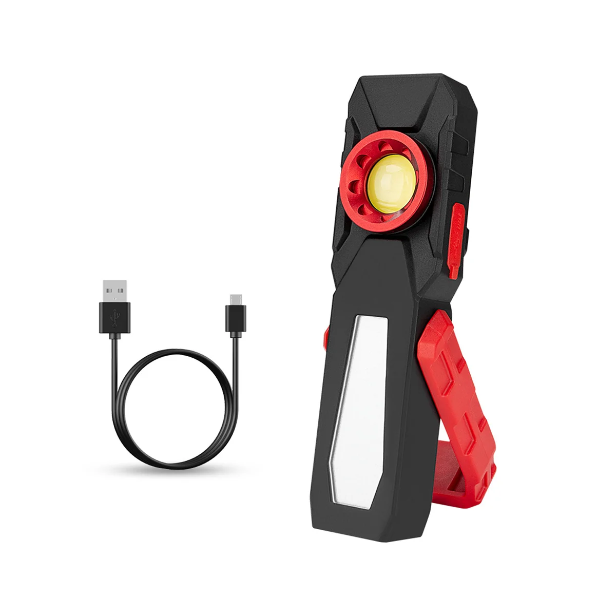 

Powerful COB LED Work Light USB Rechargeable Camping Lanterns Magnetic Work Lamp Emergency Light Warning Light