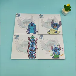 4szt/lot Disney Stitch Memo Pad Sticky Notes Kawaii Koala N Times Stationery Label Notepad Post Office School Supplies Kids Gift