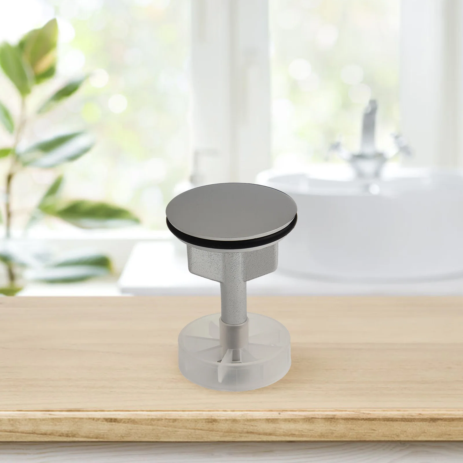 

Compact Up Drain Stopper Designed for Sinks and For Bathtubs Convenient Cleaning Features Enhance Hygiene Efforts