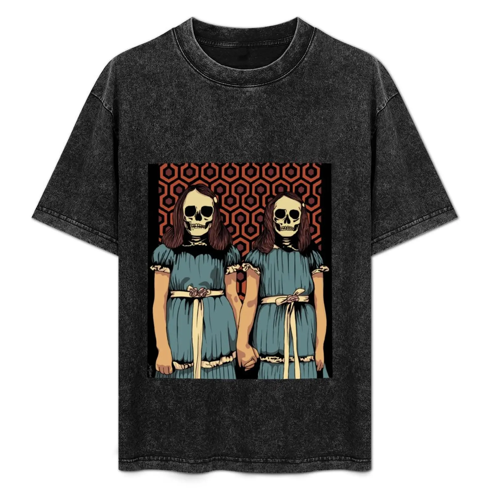 Grady Twins Vector Art T-Shirt Comfortable Work Wear Tee