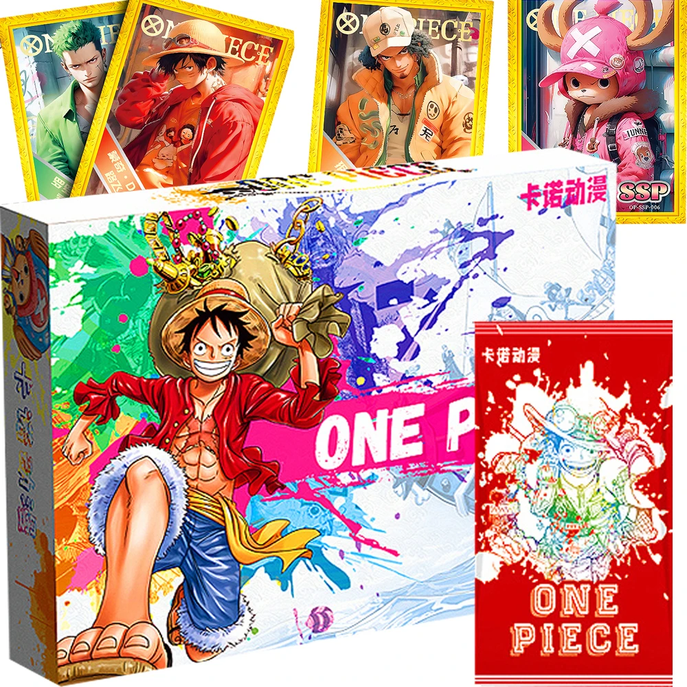 

One Piece Collection Cards Searching for Lost Treasure Series Luffy Sanji Zoro Classic Character Style Card Child Favorite Gifts