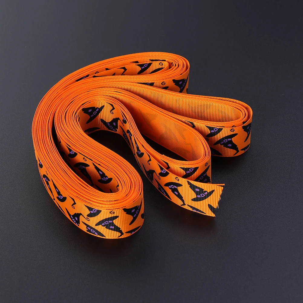 

Halloween Grosgrain Ribbon for DIY Crafts Decorative Printed Pattern Hair Bows Hat Girls Dresses Festival Party Accessories