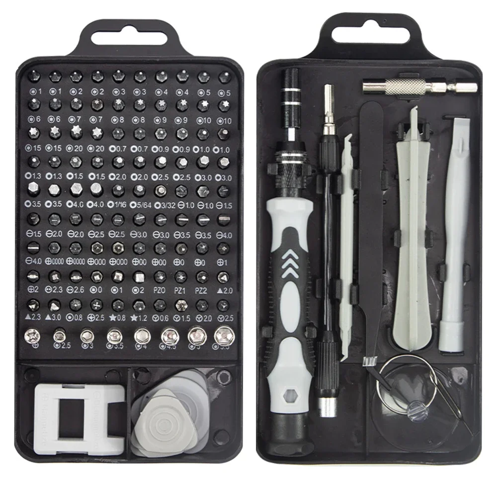 

Ultimate 115-in-1 Precision Screwdriver Set for Electronics PC Laptop Phone Repair Professional Tools Kit for Every Task