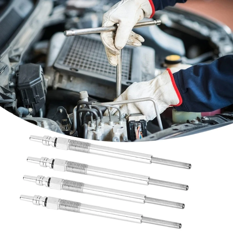 Iron Glow Plugs For Enhances Engine Ignition easy installs Glow Plugs Vehicle Preheat Accessory 0100276008 DropShipping