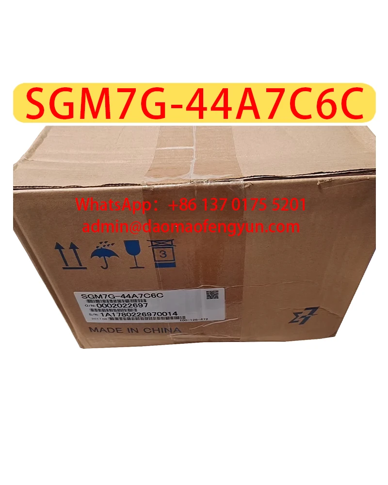 

SGM7G-44A7C6C Совершенно новый серводвигатель, SGM7G 44A7C6C Быстрая доставка