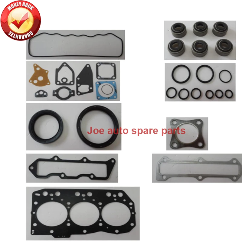 Engine Full gasket set kit for Yanmar engine : 3T80 3TN80 3TNC80