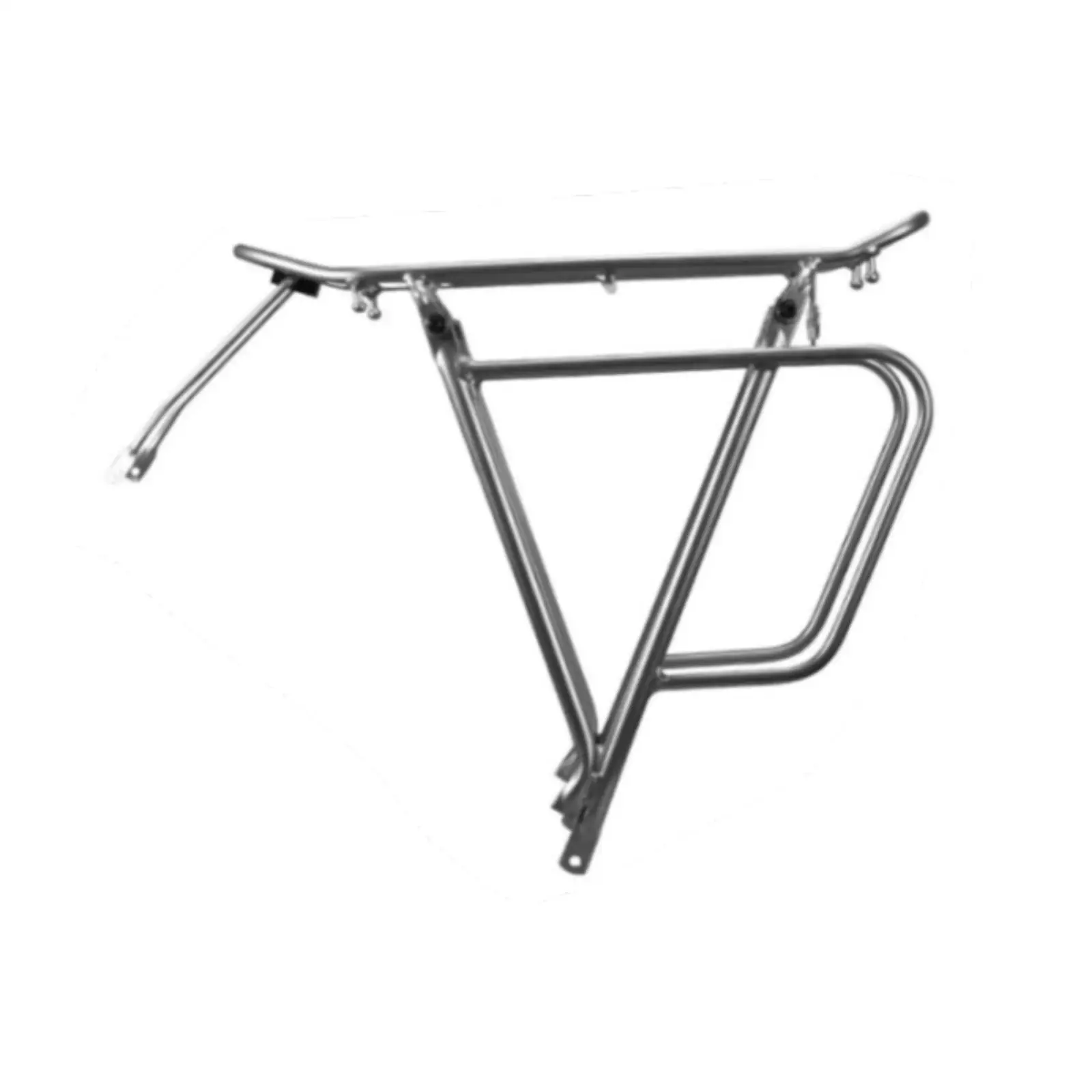 

Rear Bike Rack Frame Mounted Bracket Adjustable Bicycle Trunk Pannier Rack