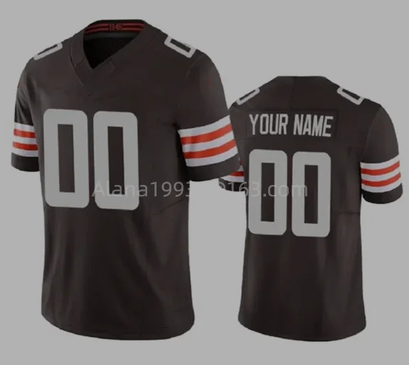 

Custom Cleveland #8 Elijah Moore #5 Jameis Winston #3 Jerry Jeudy #24 Chubb #95 Myles Garrett F.U.S.E. Stitched Jersey