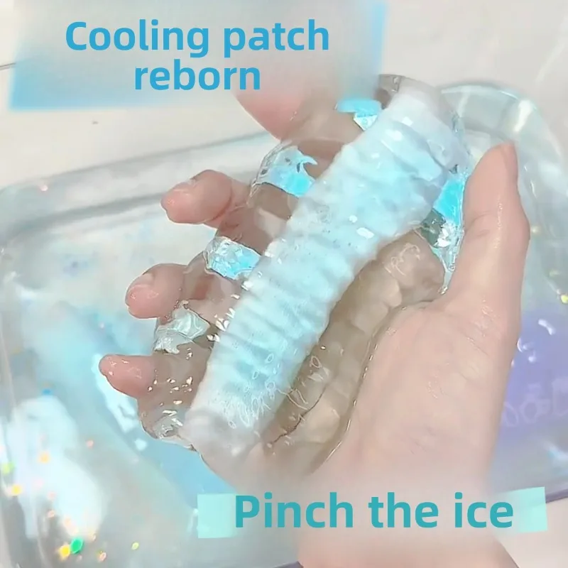 

Squishy Cooling Gel Patches Multi-Use Phone Heat Dissipation Summer Refreshment Stress Relief Phone Cooling