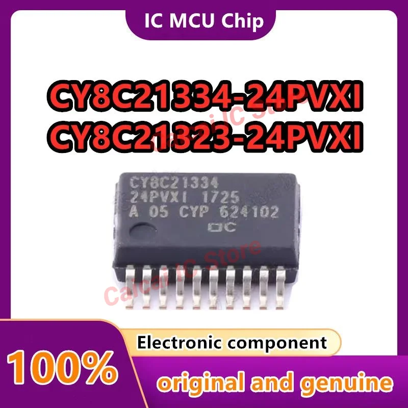 CY8C21334-24PVXI CY8C21323-24PVXI New 8-bit 24 MHz PSoC MCU package SSOP-28 Original genuine 1PCS