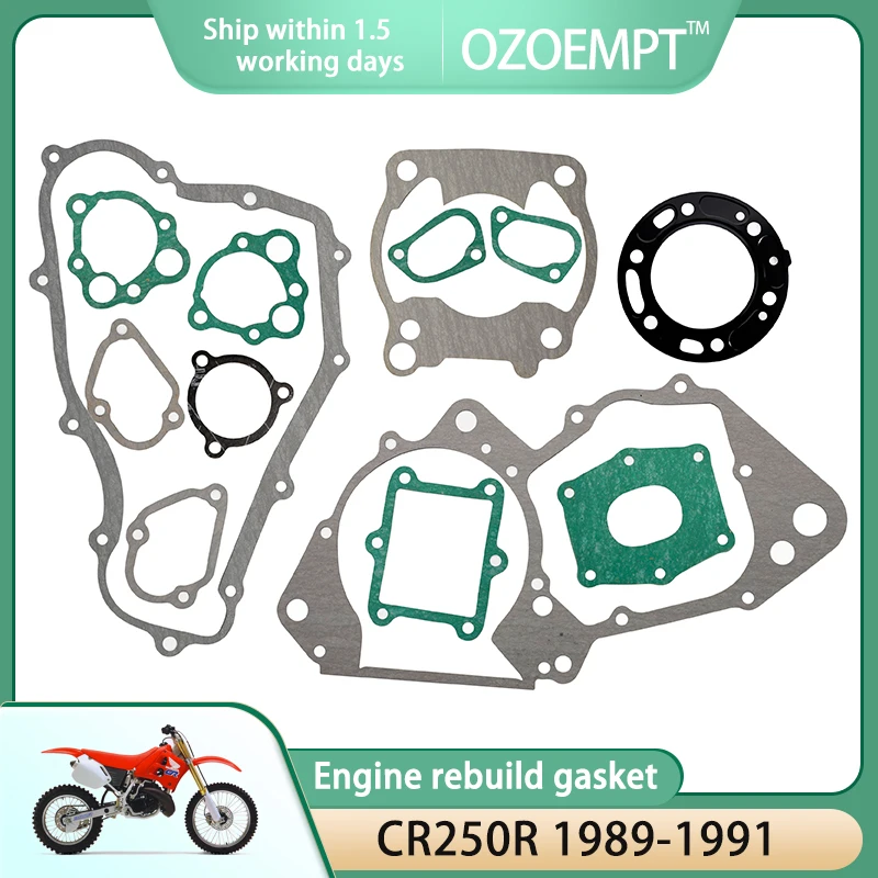 

Ремонтная прокладка для цилиндра двигателя OZOEMPT, подходит для Honda CR250R 89-91