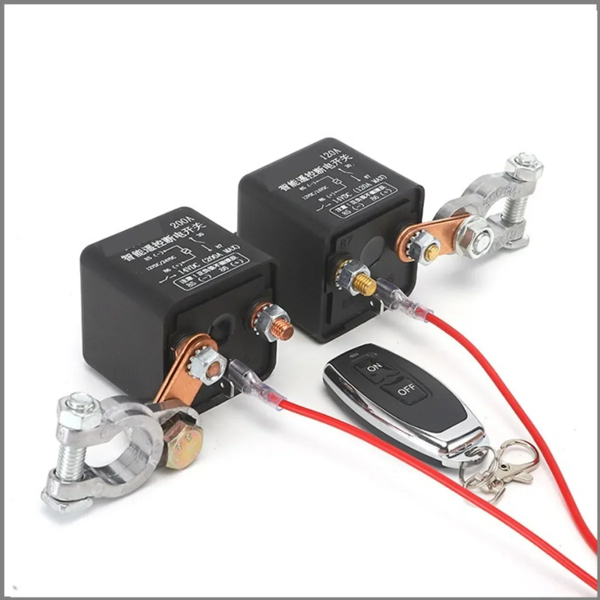 

Car Battery Leakage 12V24V Relay Power Supply Protection Car Remote Control Power Off Main Switch