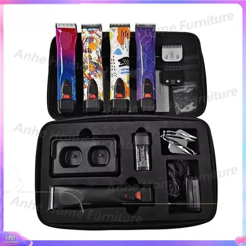 A5 Rechargeable Pet Hair Trimmer Low Noise High Power Wireless Dog Cat Grooming Clipper Long Battery Life Professional Shaver