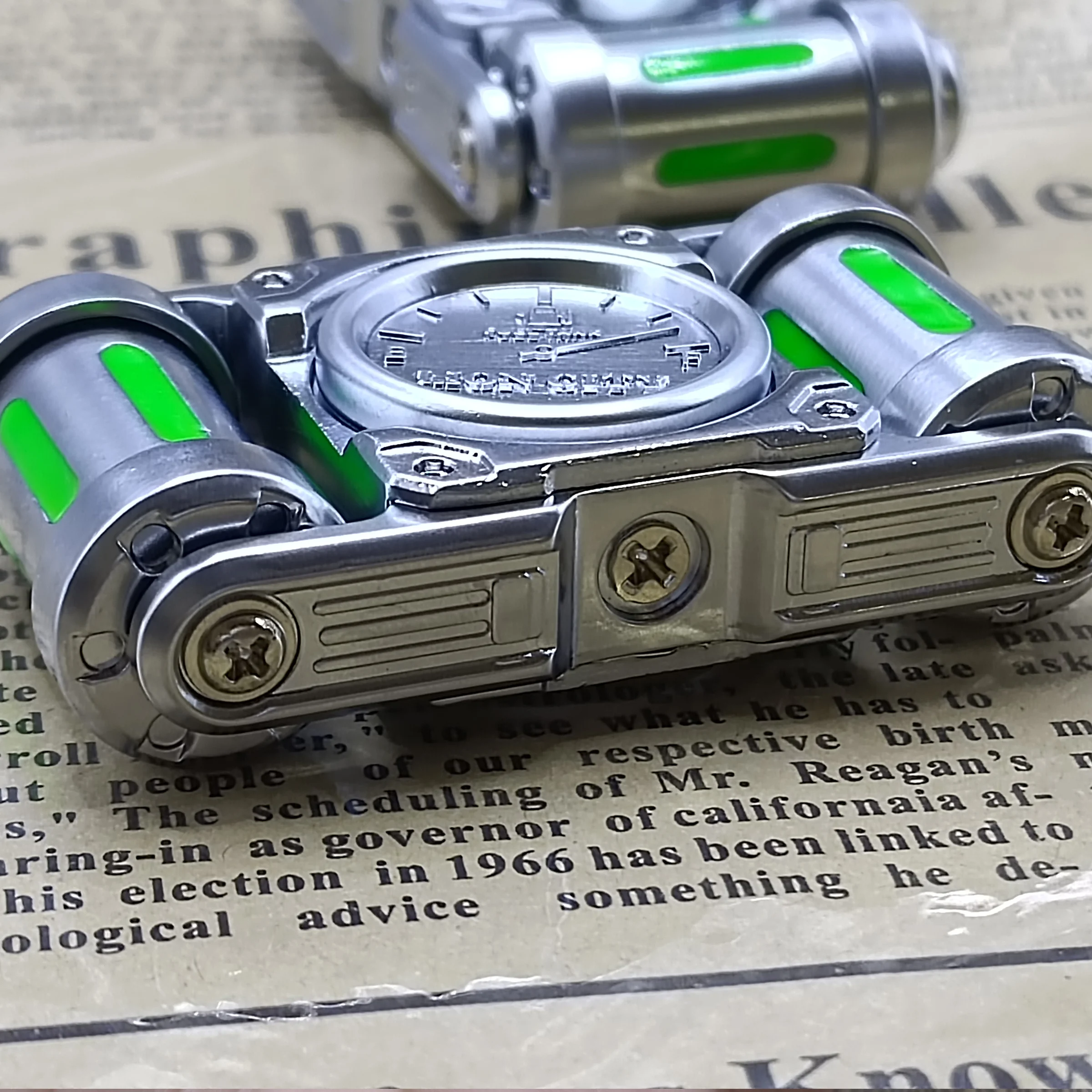 Edc fidget giroscópio rolo brinquedo alívio do estresse brinquedo anti-stress descompressão mão rolo de liga de metal crianças adulto