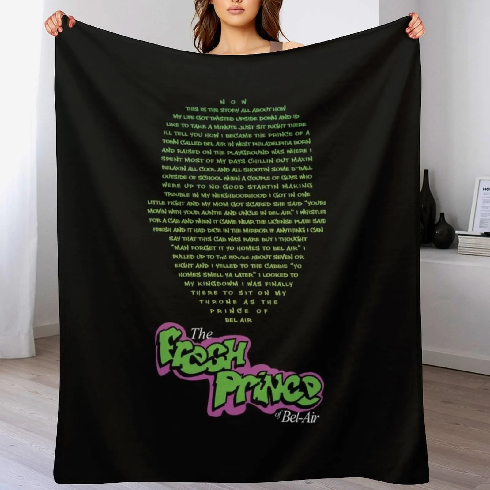 The Fresh Prince of Bel-Air, Will Smith Actor, Will Smith t shirt, Gift For Fans, Gift T-Shirt For Women Throw Blanket