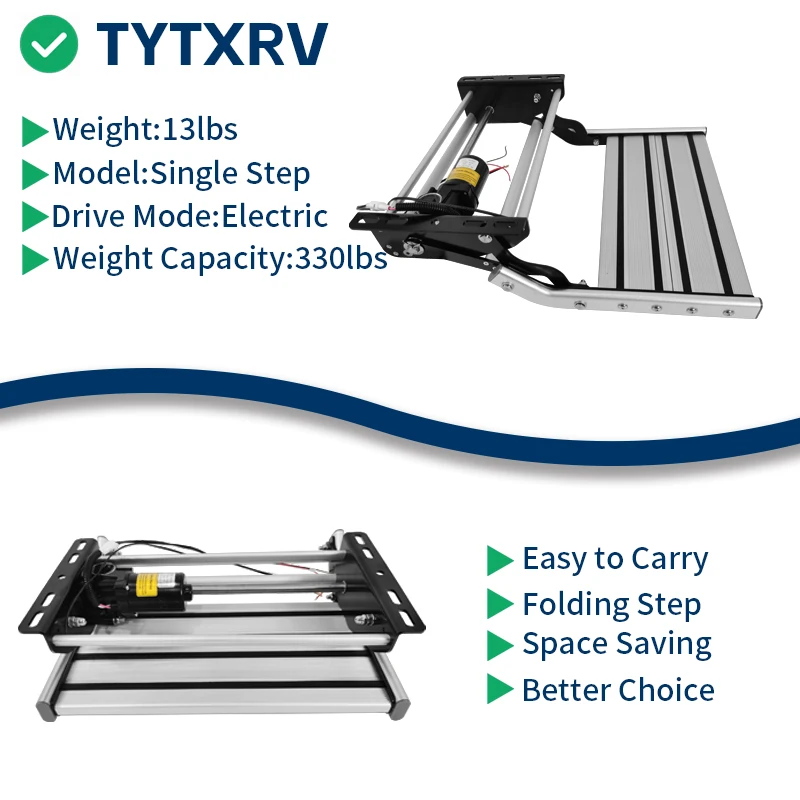 Auto Step Caravan Door Electric Side Steps 12V Camper Van Entrance Running Board Motor Home Board Step /Electric Sliding Step RV