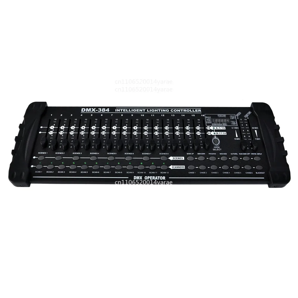 

DMX384 Stage Lighting Console 384 Control Channels DMX512 Signal Output with LED Lights