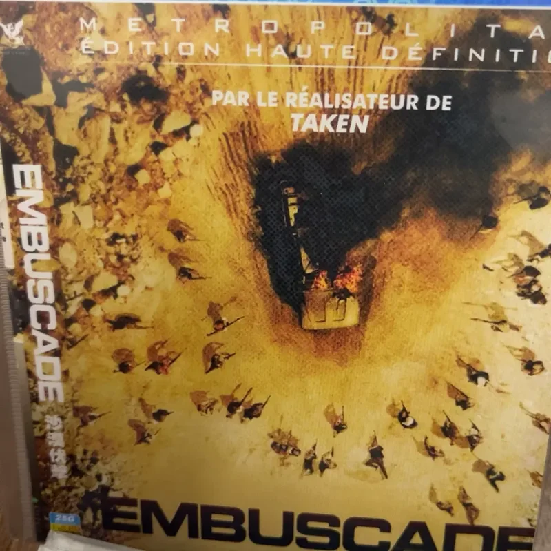 Desert Ambush Blu ray High Definition Image Quality 1080P Resolution Directed by Hurricane Rescue