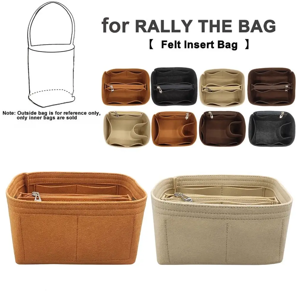 Felt Bucket Bag Insert Bag New Handbag Multi-Pocket Storage Bags Portable Travel Linner Bag for Rally movement Bag/Picotin18