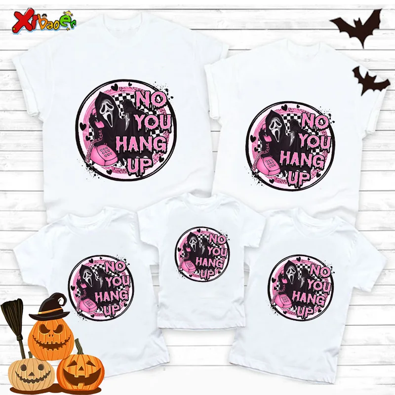 

Family Halloween Shirts Casual Outfit Family Look Shirts Kids Teen Matching Family Outfit Funny Kids Girl Children Party Clothes