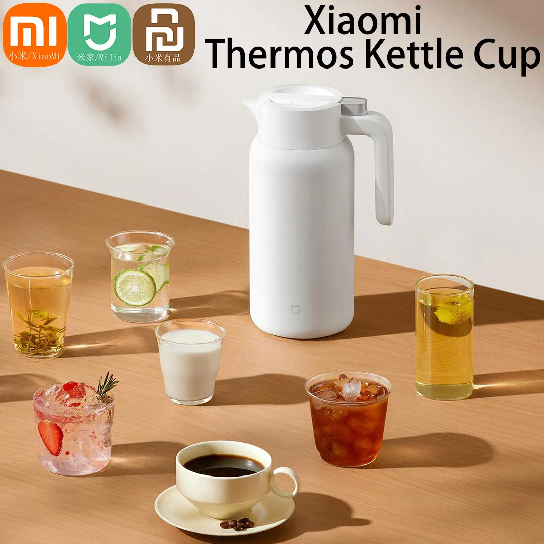 

Умный кофе-термос Xiaomi, чашка для горячего/холодного чайника, вакуумная изолированная бутылка для напитков, графин, диспенсер для горячей воды, чая для Mi Home
