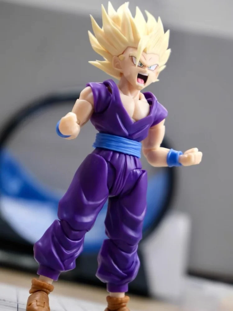 New Nono Hm Dragon Ball Z Shf Gohan Hair Figure Accessories Model Son Goku Headsculpts Kit Collectible Anime Toys Gifts view 4