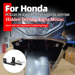 For Honda PCX125 PCX160 PCX150 ADV150 ADV160 Driving Light Mount  accessories