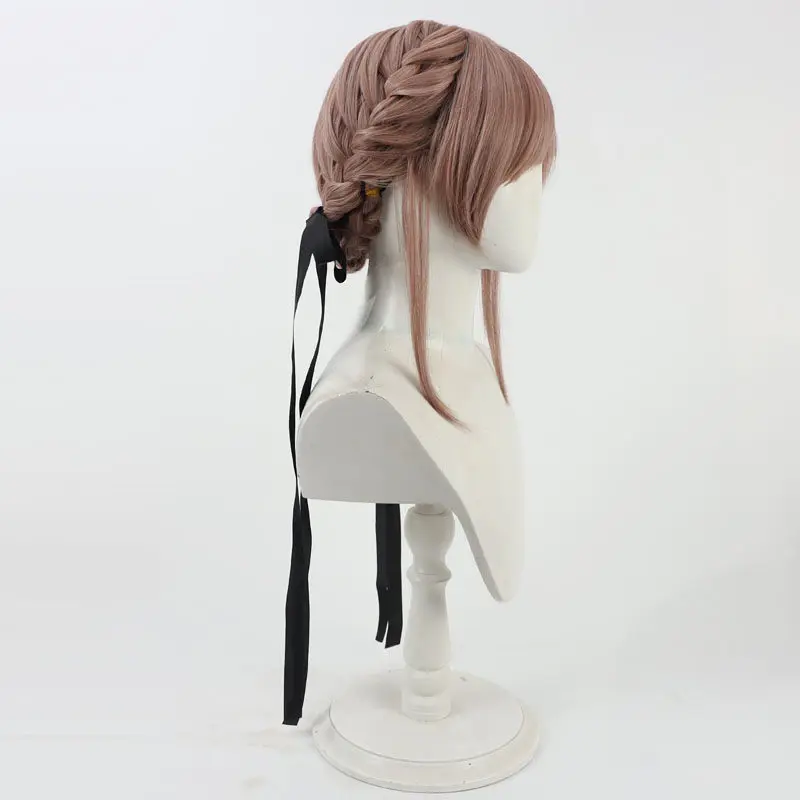 Virtual YouTube Vtuber Furen E Lustario Cosplay Wig Halloween Carnival Party Props Synthetic Hair Heat Resistant Fiber + Wig Cap