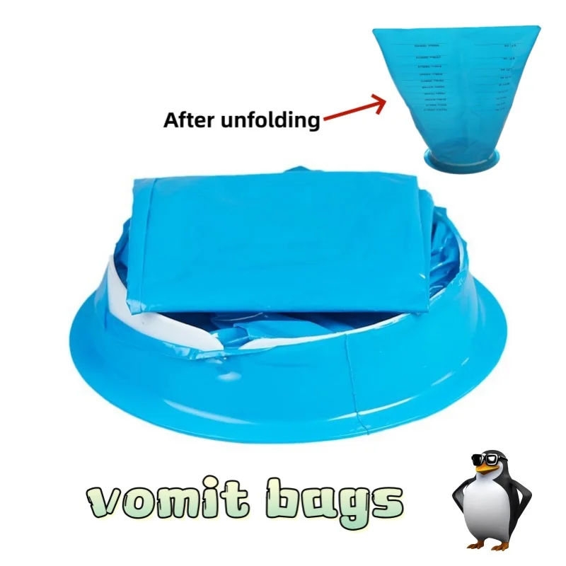 

1000 мл мешок Nausea и рвоты портативный герметичный мешок для очистки рвоты большой емкости прочный одноразовый мешок для рвоты