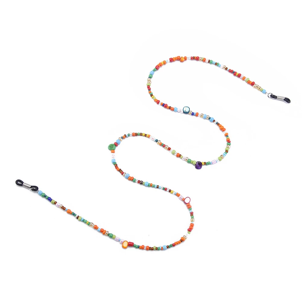 

Non slip Glasses Chain Beaded Eyeglasses Holder Personalized Colorful Anti slip Universal Fit Rope Retainer Neck Strap Lanyard