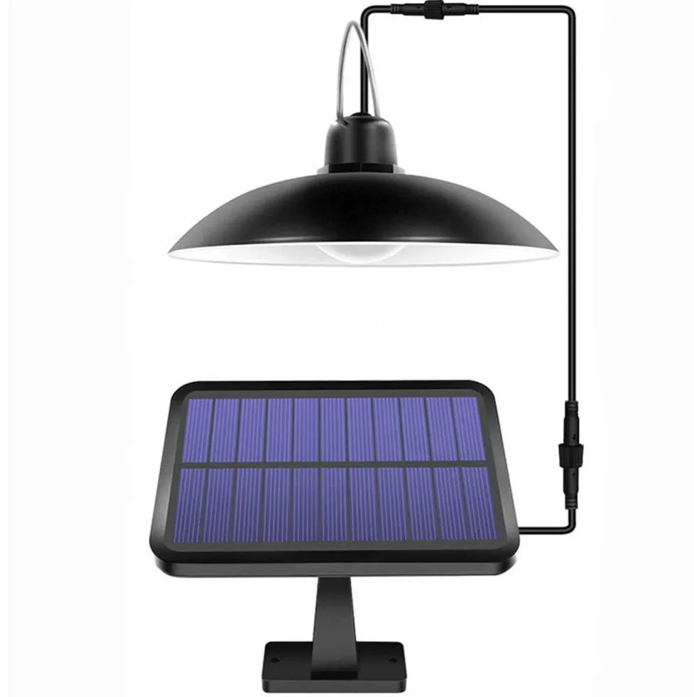 

Solar Work LED Solar Pendant Lamp Eco-Friendly 60 IP65 Nordic Style for Garden Yard Camping Outdoor Solar Chandeliers