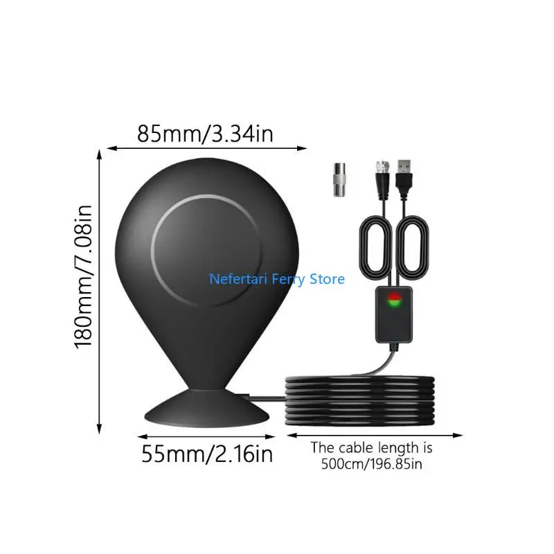 A9BD HDTV Digital Digital Amplificadores 350+ Miles Ranges