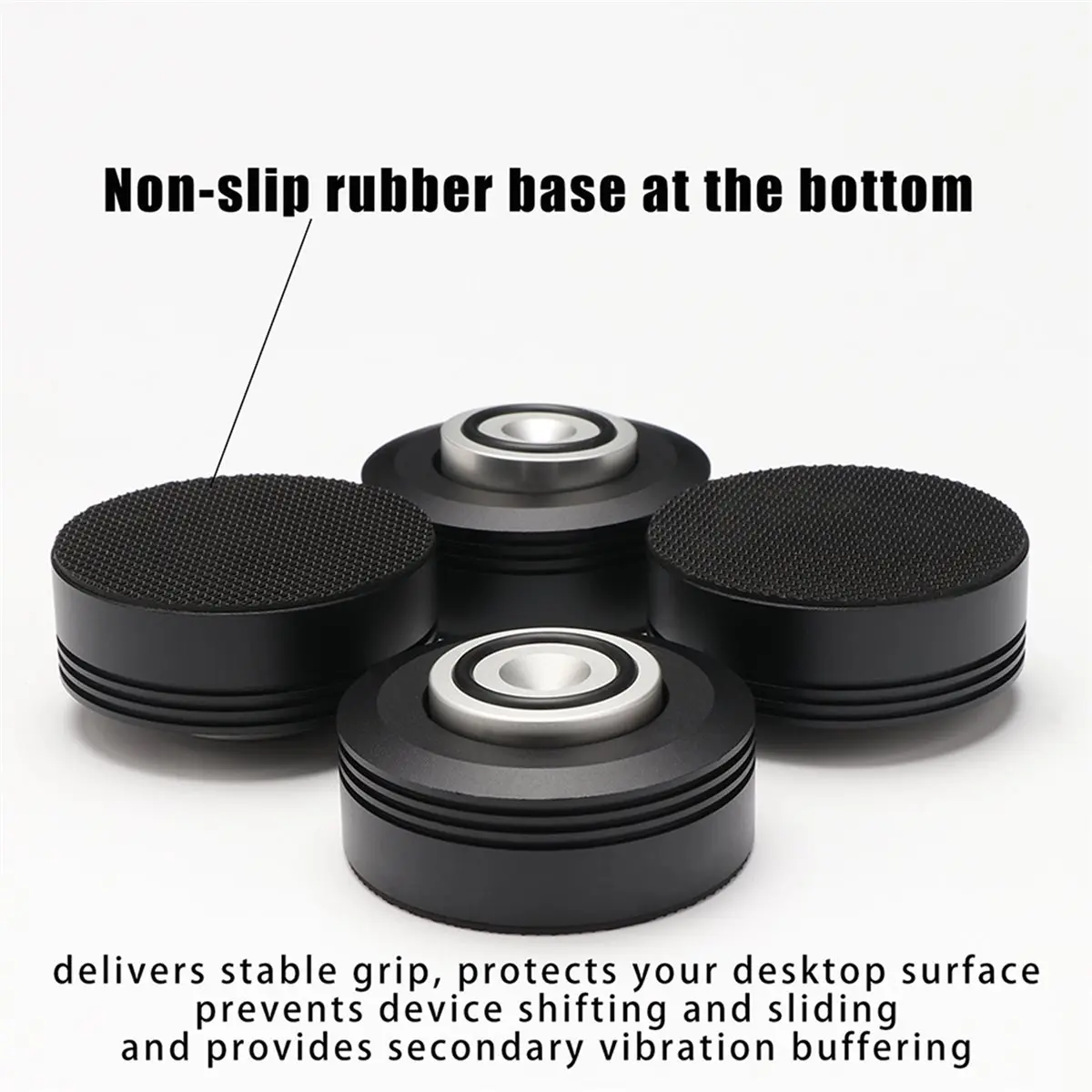 4Pcs SP5020 HiFi Isolation Feet for Amplifier Speaker Ball Bearing Isolation Speaker Feet for Amplifier CD Player