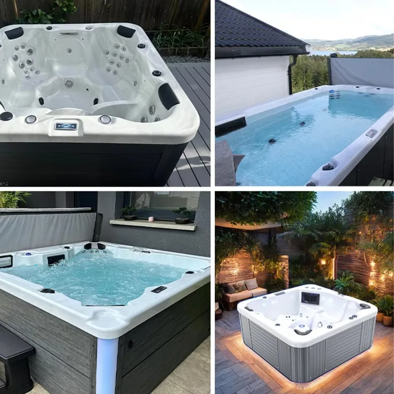 Jacuzzi de Lujo para Exteriores de 5 Plazas, Venta al por Mayor, Bañera de Hidromasaje de Lujo para Uso en Exteriores, 2026