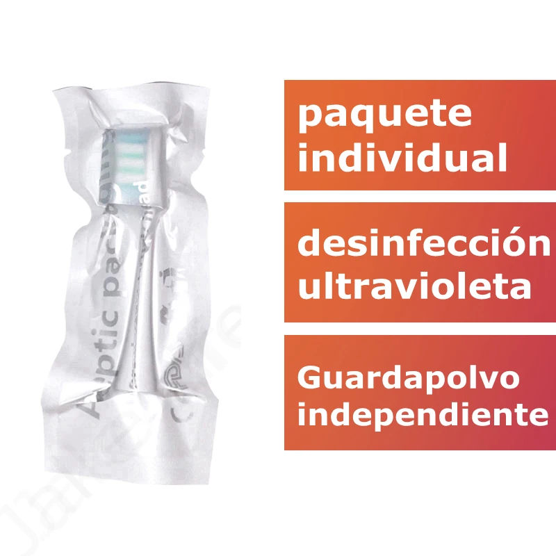 Replacement Brush Heads For XIAOMI MIJIA T100  Sonic Electric Toothbrush Vacuum DuPont Soft Bristle Suitable Nozzles 12pcs