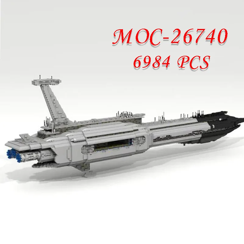 

New MOC-26740 Spaceship 6984 Parts Self-locking Building Block Model Building Puzzle Birthday Christmas Toy Gift Ornaments