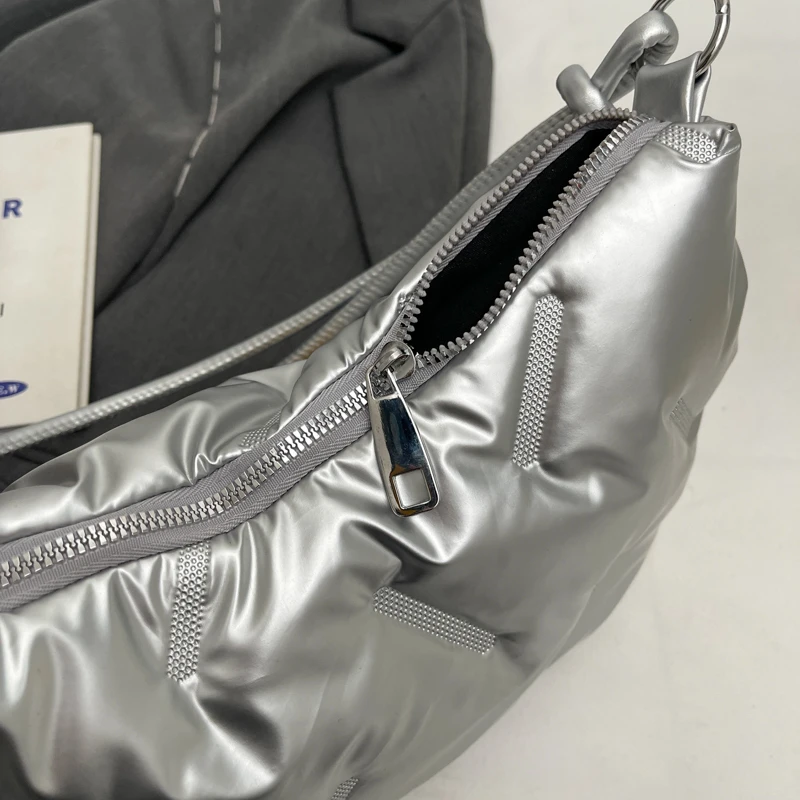 Nueva moda, bolso espacial para mujer, telas suaves, bolso de hombro para mujer de alta calidad, bolsos impermeables de gran capacidad para mujer