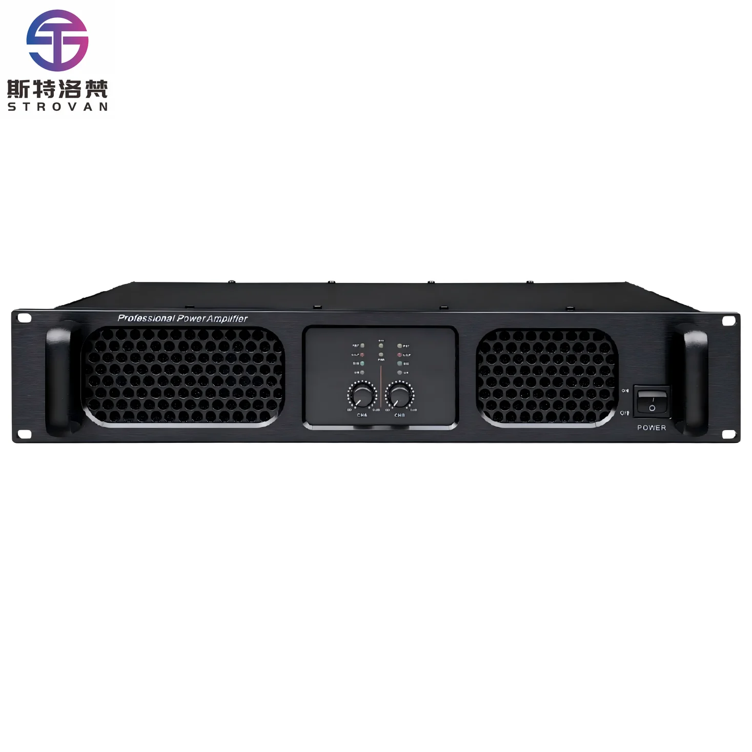 

PR1500 Professional Audio Power Amplifier - Indoor/Outdoor High-power Amplifier 8Ohm 1500 Watts * 2 channels