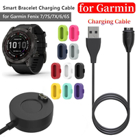USB Charger Dock For Garmin Fenix 7 7S 7X 6 6S 6X 5 5X 5S Plus Vivoactive 3 Forerunner 945 935 245 255 USB Charging Cable Stand