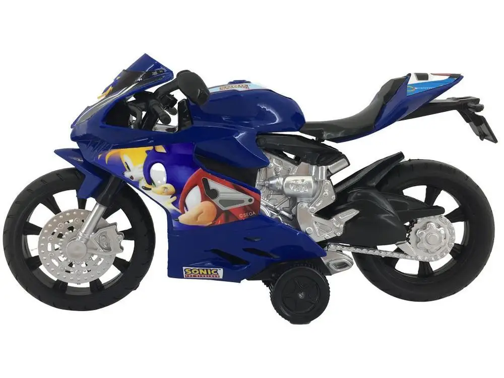 Juguete de motocicleta Sonic The Hedgehog, fricción