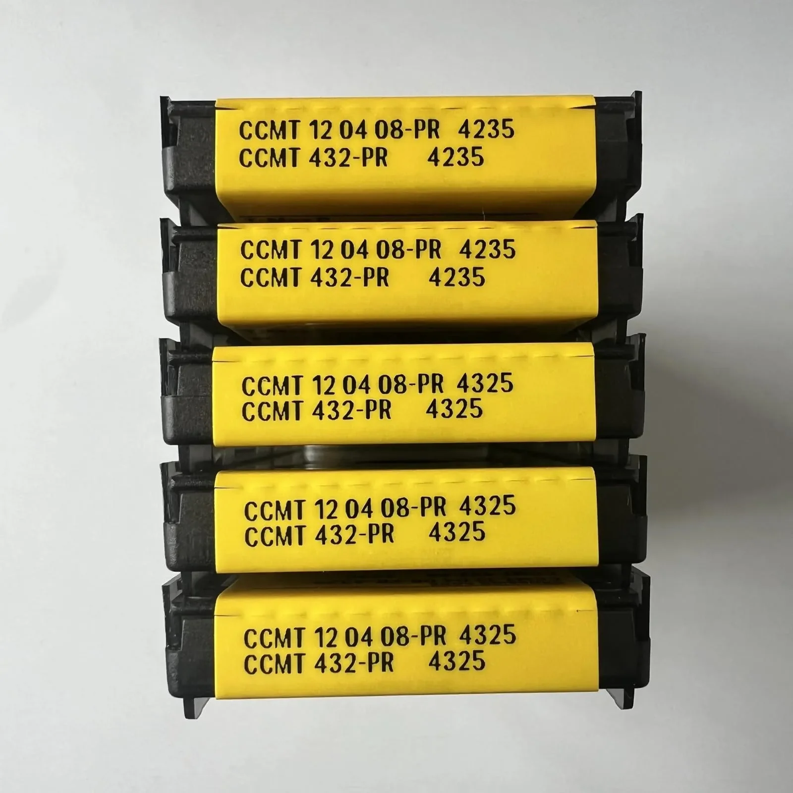 오리지널 SANDVIK / CCMT120408-PR 4235 / 경합금 CNC 블레이드 10개