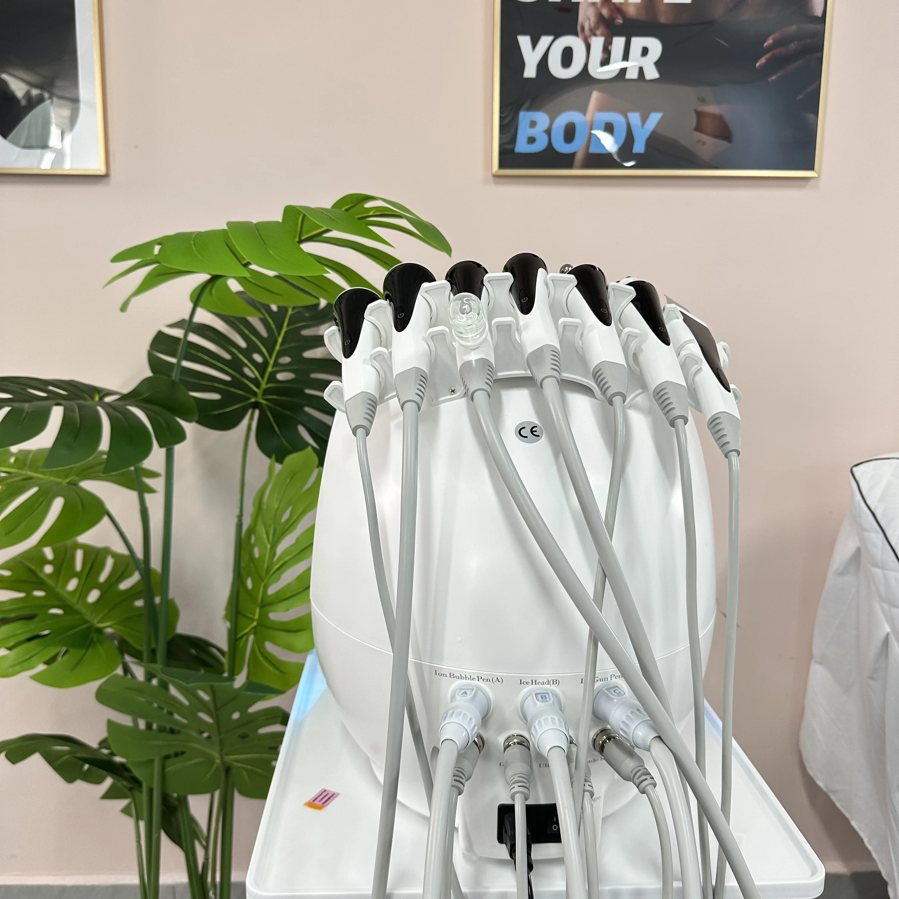 Facial beauty Hydra Machine 7 in 1 Dermabrasion Acne Scars for Spa Skin Revitalizer Exfoliators Skin Tightening Moisturizer