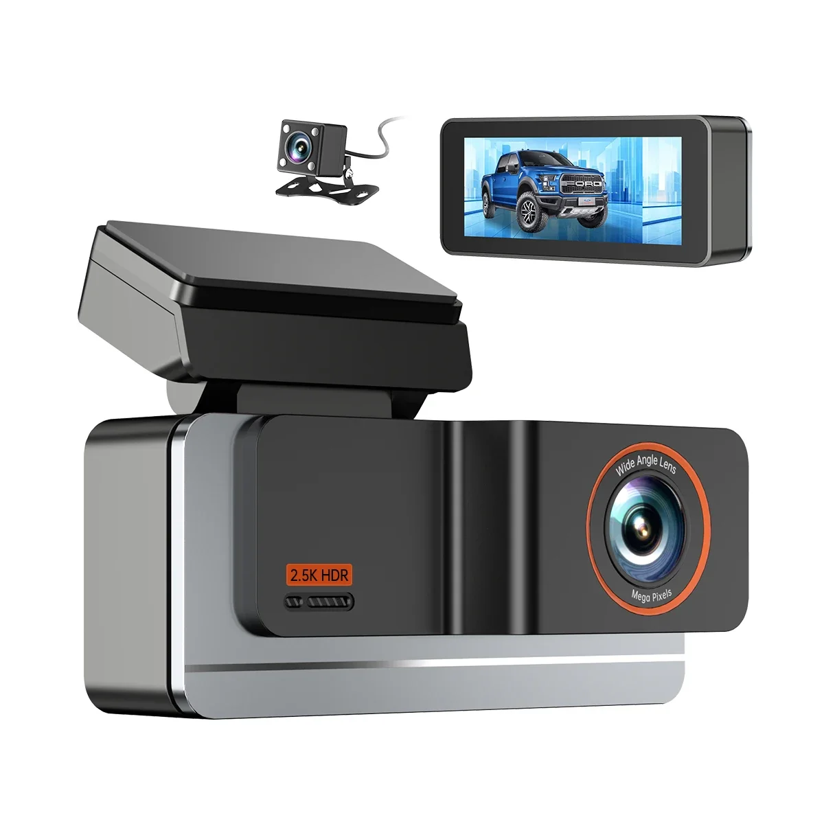 

4k dash cam5Gwifi front and rear 4k car cameras black box dashcam with GPS dash cameras sensor charger car accessories