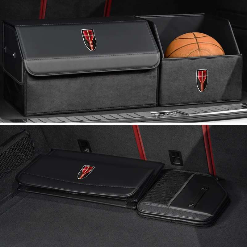 Car Storage Organiser Trunk Foldable Storage Box Portable Simple Large Capacity For Hongqi HS5 H5 H9 E-QH5 HS7 E-HS9 H7 E-HS3