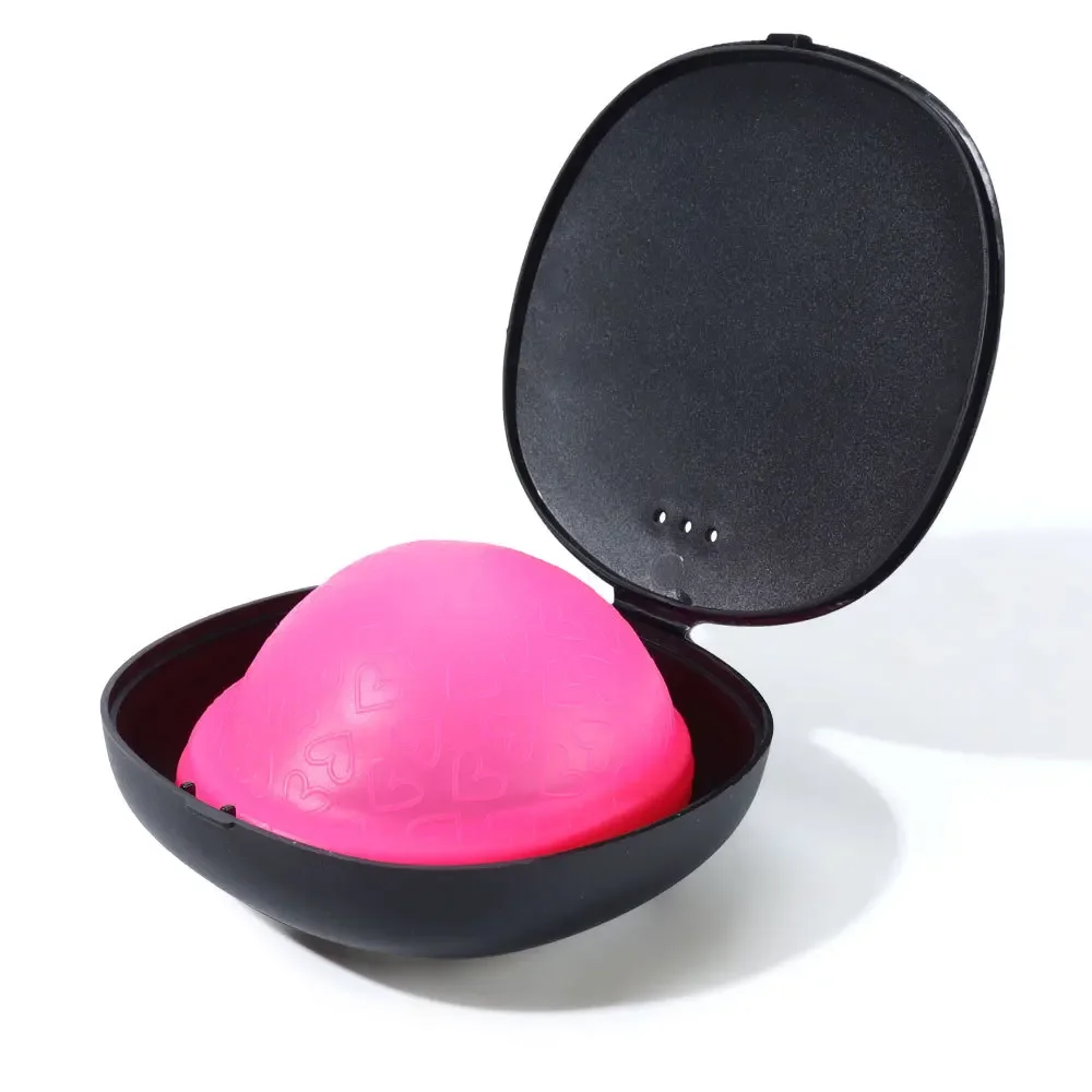 Menstrual Disc Storage Box Soft Silicone Extra-Thin Menstrual Cup Reusable Menstrual Disk with Box Woman Care Tools